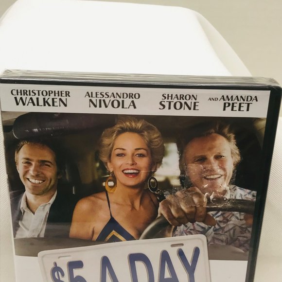 $5 A Day DVD 2009 Christopher Walken Sharon Stone New In Package - Picture 4 of 8